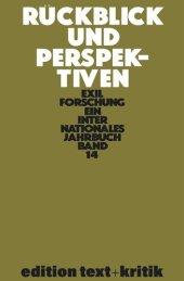 book Rückblick und Perspektiven