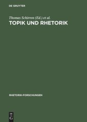 book Topik und Rhetorik: Ein interdisziplinäres Symposium