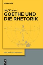 book Goethe und die Rhetorik