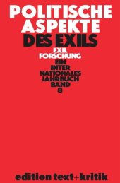 book Politische Aspekte des Exils