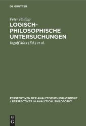 book Logisch-philosophische Untersuchungen