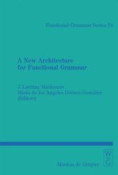 book A New Architecture for Functional Grammar