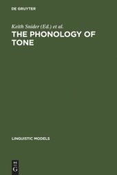 book The Phonology of Tone: The Representation of Tonal Register