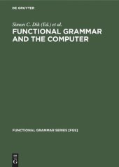 book Functional Grammar and the Computer