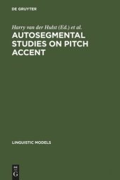 book Autosegmental Studies on Pitch Accent