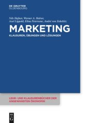 book Marketing: Klausuren, Übungen und Lösungen