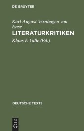 book Literaturkritiken: Mit einem Anhang: Aufsätze zum Saint-Simonismus