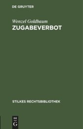 book Zugabeverbot