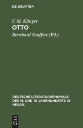 book Otto: Trauerspiel