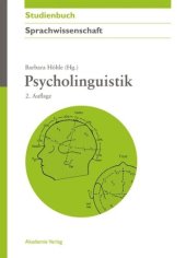 book Psycholinguistik