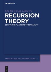 book Recursion Theory: Computational Aspects of Definability