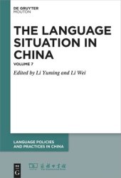 book The Language Situation in China: Volume 7 2016