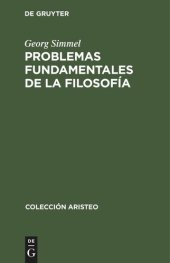 book Problemas fundamentales de la filosofía