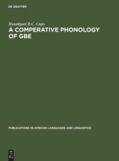 book A Comparative Phonology of Gbe