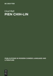 book Pien Chih-Lin: A Study in Modern Chinese Poetry