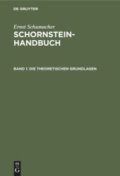 book Schornstein-Handbuch: Band 1 Die theoretischen Grundlagen