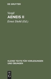 book Aeneis II: Mit dem Kommentar des Servius