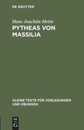 book Pytheas von Massilia