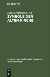 book Symbole der Alten Kirche