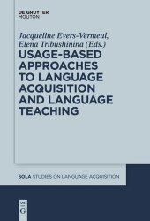 book Usage-Based Approaches to Language Acquisition and Language Teaching