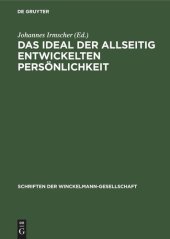 book Das Ideal der allseitig entwickelten Persönlichkeit: Seine Entstehung und sozialistische Verwirklichung