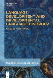 book Language Development and Developmental Language Disorder