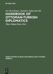 book Handbook of Ottoman-Turkish Diplomatics