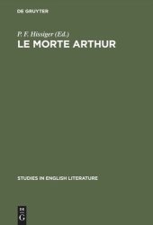 book Le morte Arthur: A critical edition