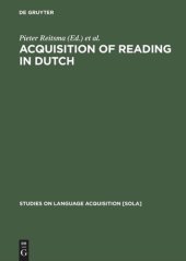 book Acquisition of Reading in Dutch