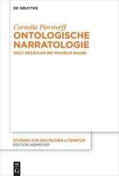 book Ontologische Narratologie: Welt erzählen bei Wilhelm Raabe