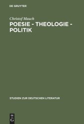 book Poesie - Theologie - Politik: Studien zu Kurt Marti