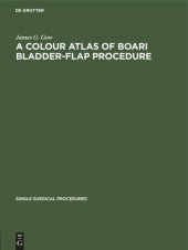 book A Colour Atlas of Boari Bladder-Flap Procedure