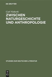 book Zwischen Naturgeschichte und Anthropologie: Lichtenberg im Kontext der Spätaufklärung