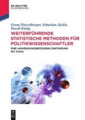 book Weiterführende statistische Methoden für Politikwissenschaftler: Eine anwendungsbezogene Einführung mit Stata