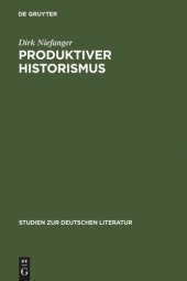 book Produktiver Historismus: Raum und Landschaft in der Wiener Moderne