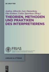 book Theorien, Methoden und Praktiken des Interpretierens