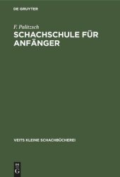 book Schachschule für Anfänger