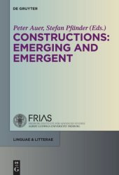 book Constructions: Emerging and Emergent