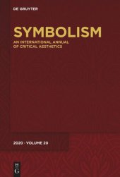 book Symbolism 2020: An International Annual of Critical Aesthetics