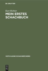 book Mein erstes Schachbuch: Ein Ratgeber für Anfänger