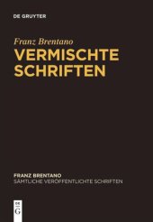 book Sämtliche veröffentlichte Schriften: Band 9 Vermischte Schriften