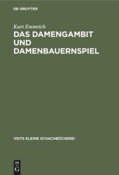 book Das Damengambit und Damenbauernspiel