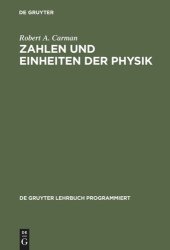 book Zahlen und Einheiten der Physik