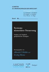 book Systeme monetärer Steuerung: Analyse und Vergleich geldpolitischer Strategien