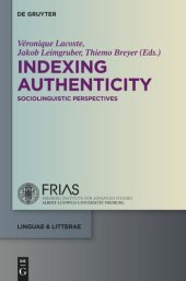 book Indexing Authenticity: Sociolinguistic Perspectives