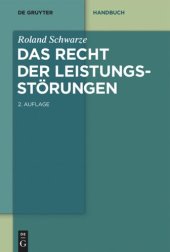 book Das Recht der Leistungsstörungen