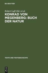 book Buch der Natur. Band II Konrad von Megenberg: Buch der Natur: Band II: Kritischer Text nach den Handschriften