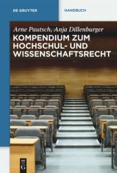 book Kompendium zum Hochschul- und Wissenschaftsrecht