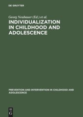 book Individualization in Childhood and Adolescence