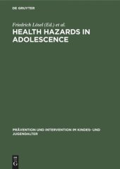 book Health Hazards in Adolescence